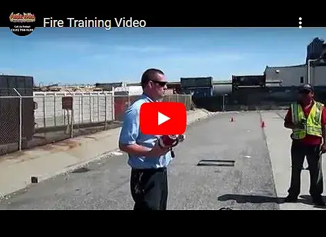 Fire Safety & Fire Extinguisher Demonstration Training