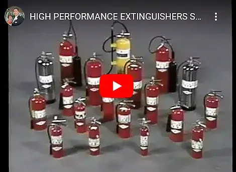 High Performance Fire Extinguisher Training Video