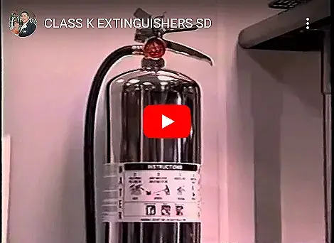 Class K Fire Extinguishers for Kitchen Fires